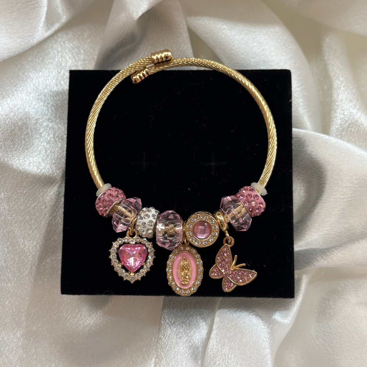 Virgin Mary Charm Bracelet
