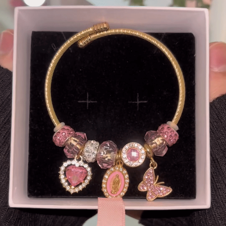 Virgin Mary Charm Bracelet